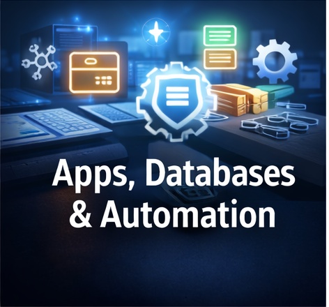 Apps databases and automation planning