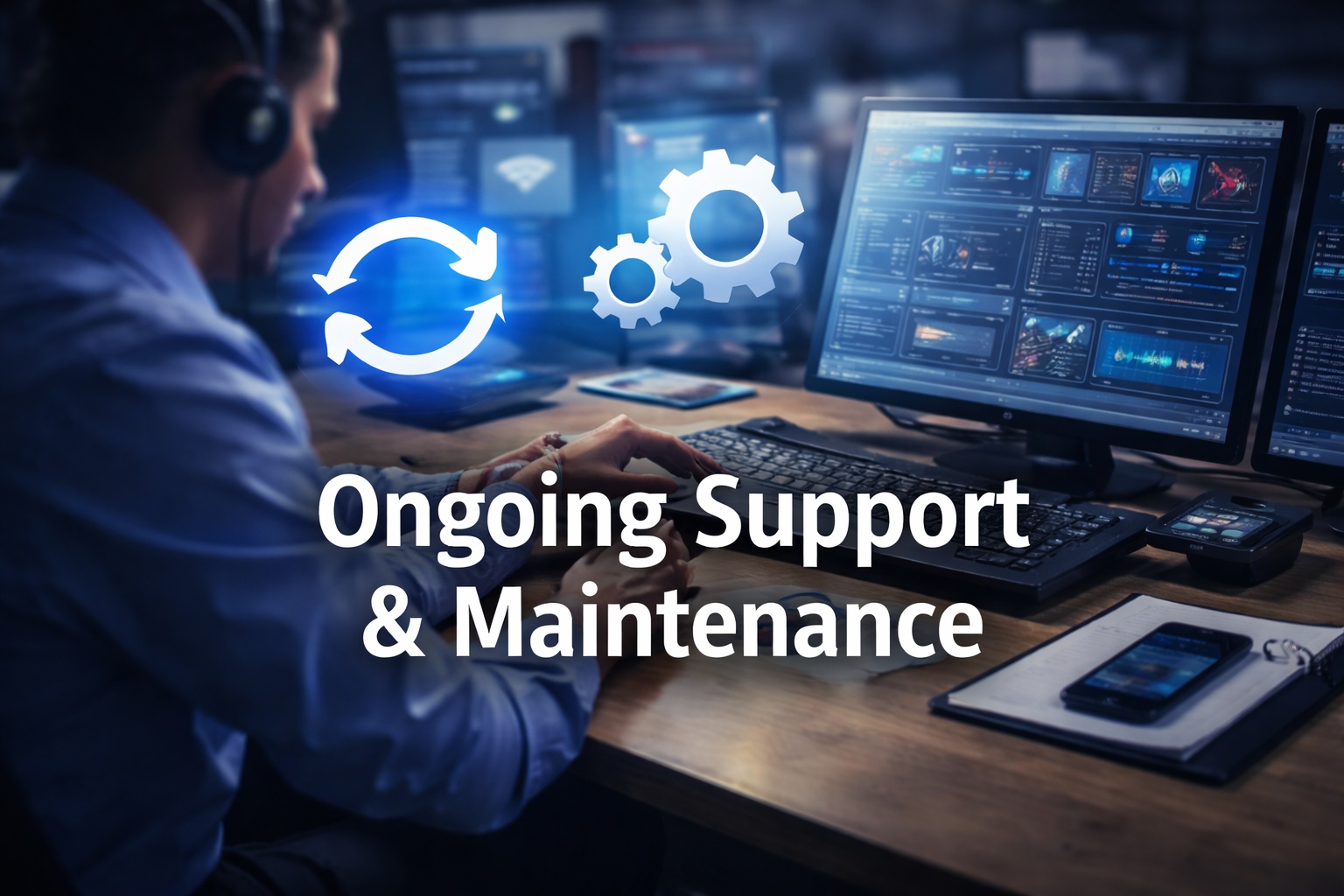 Ongoing support and maintenance service